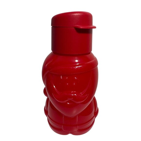 Tupperware Mini Eco Water Bottle 12oz SANTA RED - Picture 1 of 6